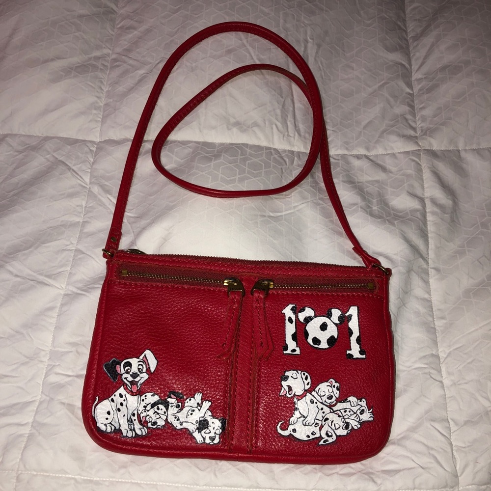 Disney 101 Dalmatians hand painted Fossil Bag